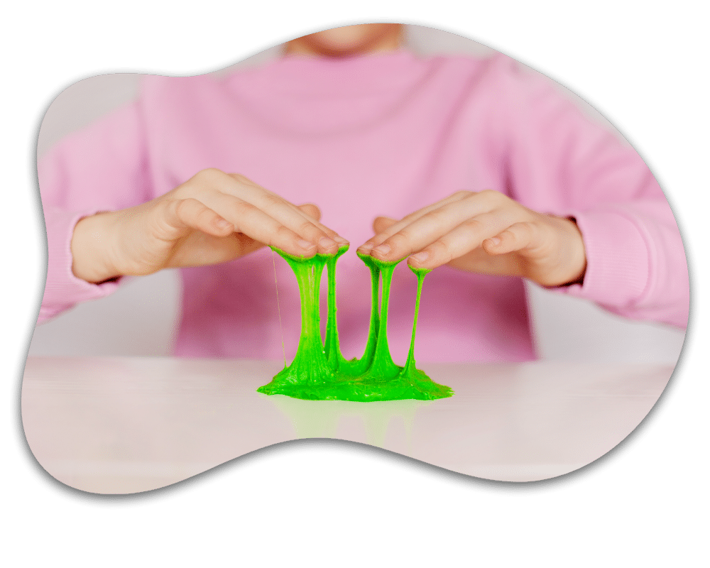 slime sensory at the vault slime lab