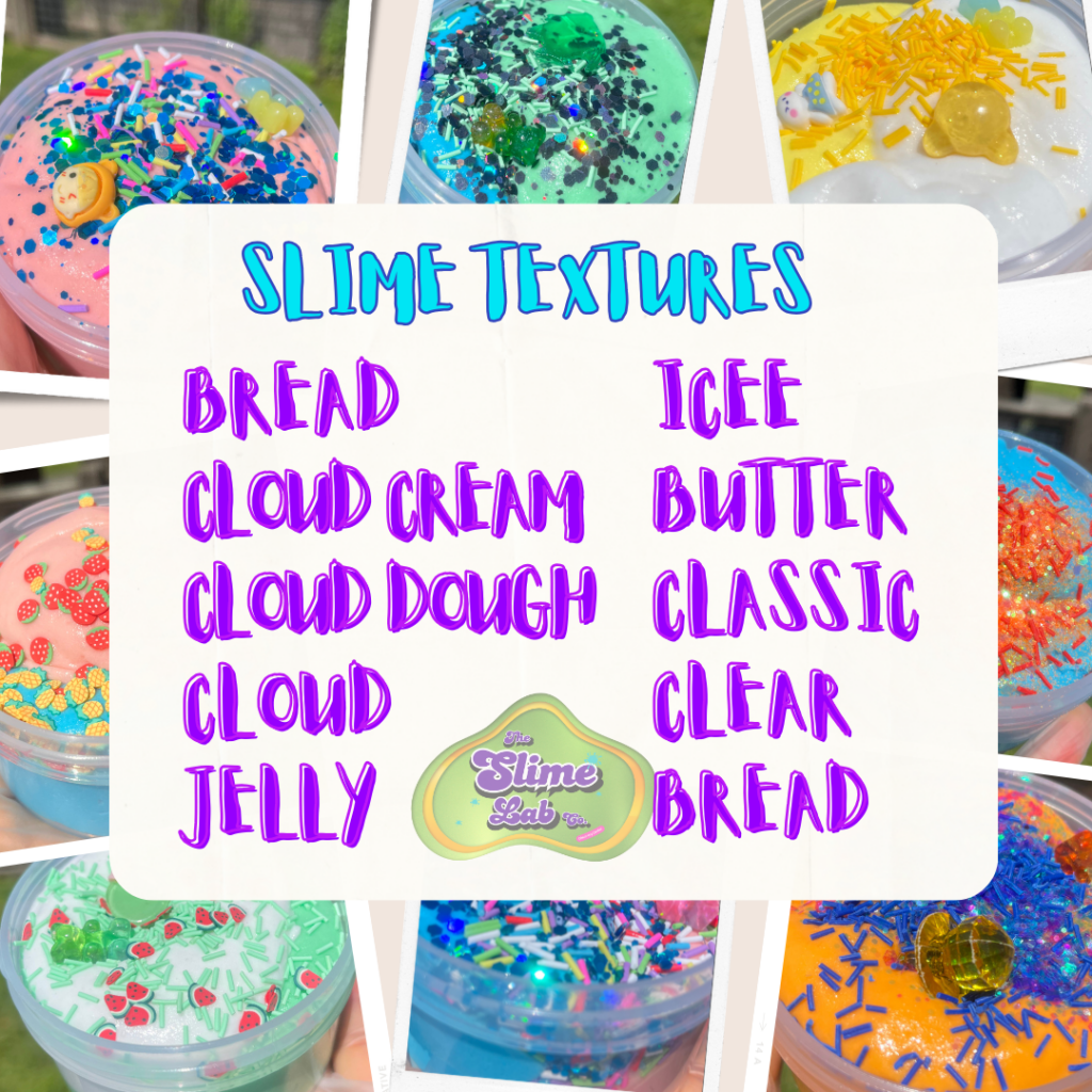 slime textures at the Slime Lab Co